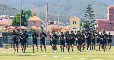 الأهلي يستعد لمواجهة غزل المحلة في مباراة ودية تحضيرية