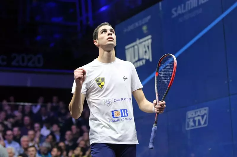 مهرجان اعتزال تاريخي ينتظر أسطورة الاسكواش علي فرج